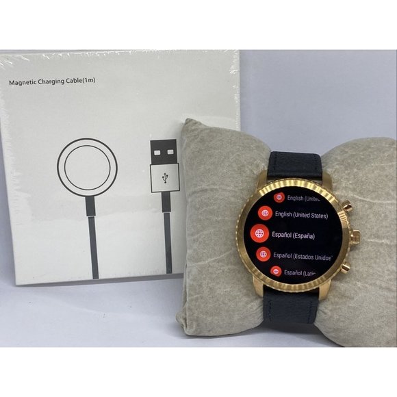 Fossil Gen 3 Authentic Genuine Smart Watch Custom Band FTW4002 CR596 main image 12